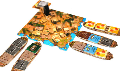 Настольная игра Imhotep The Duel